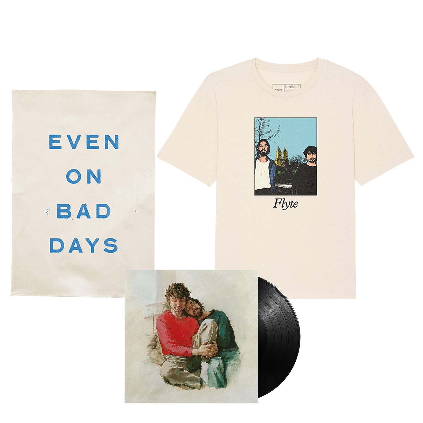 Standard vinyl + Tee + tea towel